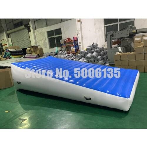 Inflatable Gymnastics Air Ramp, AIR Incline Mat, Gym / Gymnastics Tumbling Air Track Mat for Fitness Exercise Training
