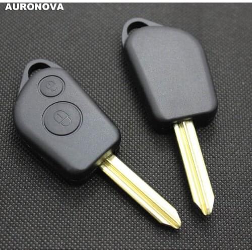 AURONOVA New Replace Original Key Shell for Citroen Elysee Picasso Key Replace Car Spare Key Case With Uncut Blade