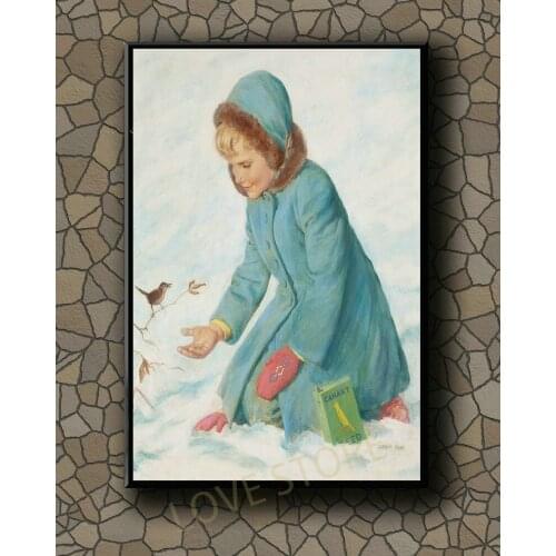 P215 Vintage Beautiful Pin-up Girl Classic Picture 34 Silk Fabric Poster Art Decor Indoor Painting Gift