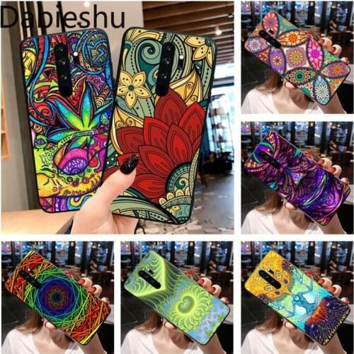 Psychadelic art Phone Case for Redmi Note 9 8 8T 8A 7 6 6A Go Pro Max Redmi 9 K20 4X