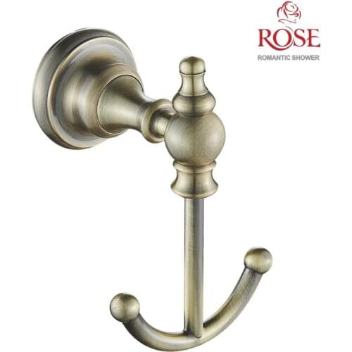 ROSE Hook, brass hook wall bathroom holder for things, brass anchor for things on the wall, wall hook,bronze hook RG1121Q