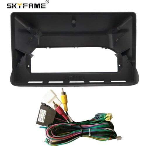 SKYFAME Car Frame Cable For TATA NEXON 2017-2020 Android Big Screen Dask Kit Fascia Frame Line