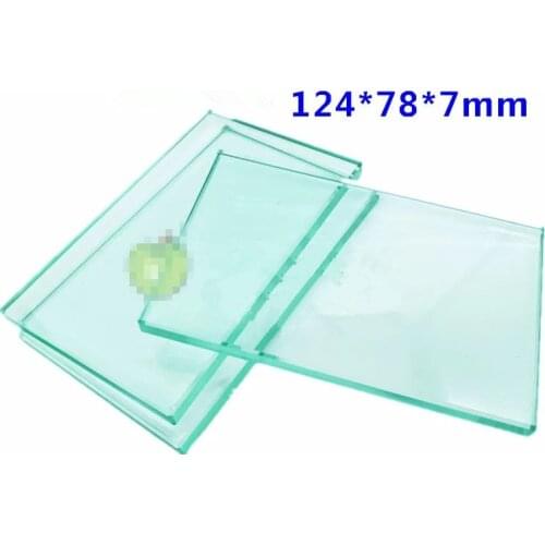 Dental Lab Mixing Glass Slab Glass Plate Board Size 120*78*7mm DentistryTool Teeth Whitening