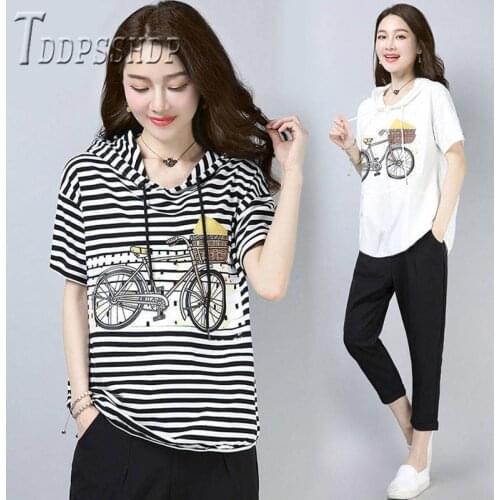 TDDPSSHDP Women's Hooded T-shirts