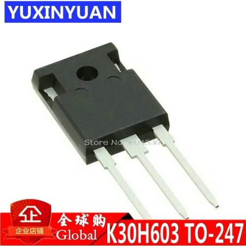 IKW30N60H3 K30H603 TO-247 IKW30N60 IGBT transistor 600V 30A 187W 10pcs/lot