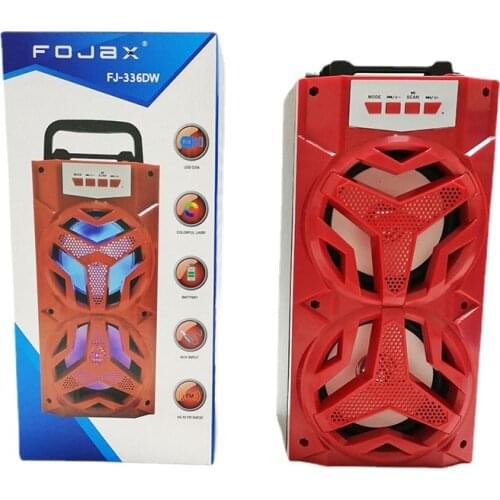 Outdoor Bluetooth-compatible Speakers Computer Peripherals Sound Support TF Card AUX FM U Disk Dance Wireless Portable Subwoofer