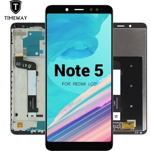For Xiaomi Redmi Note 5/5 Pro LCD Display Digitizer Frame Assembly Global Version For Snapdragon For Redmi Note 5 Pro Screen