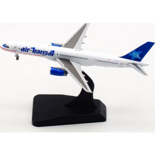 1:400 B757-200 C-GTSE for CANADA Air Transat airlines plane model alloy Diecast aircraft plane collectible display toy