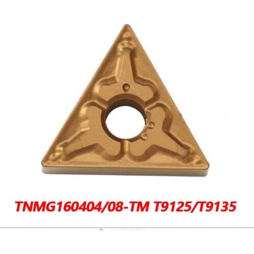100% Original TNMG TNMG160404-TM T9125 TNMG160404-TM T9135 TNMG160404 TNMG160408 Carbide Insert CNC lathe Insertion Efficient