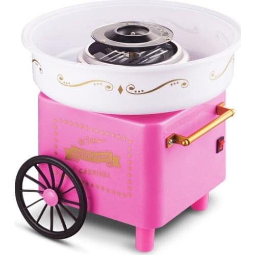 1Psc Cotton Candy Machine 220v/110v Children Cart Type Household Fully Automatic Electric DIY Cotton Suger Maker