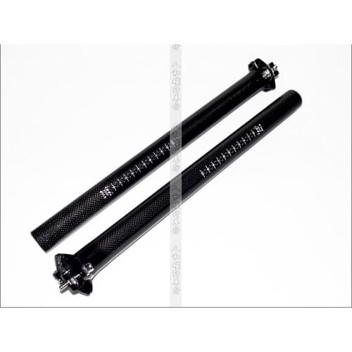 Scale-free carbon fiber highway bicycle seat tube aluminum seat tube double seat