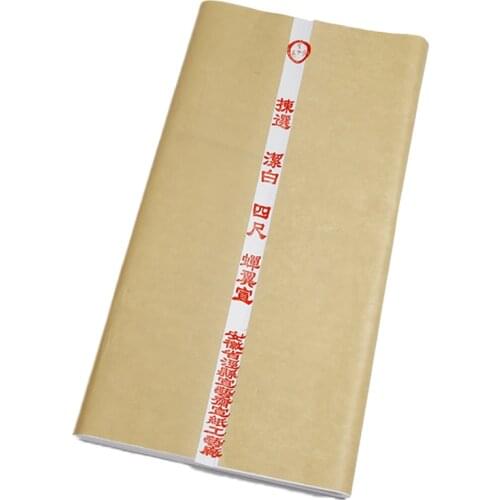 20pcs Calligraphy Paper Papel Arroz Mica Ripe Xuan Paper Chinese Ultra-thin Rice Paper Chinese Meticulous Painting Rijstpapier