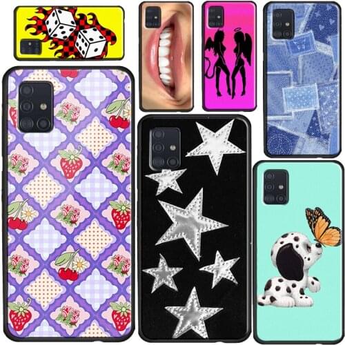 Bear-y Cute Berry Jam Angels Cover For Samsung A52 A72 A12 A32 A42 A51 A71 A41 A31 A11 A21S A20e A50 A70 A40 A20S Case