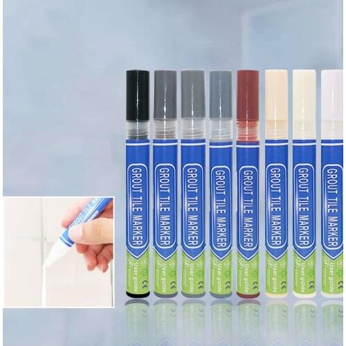 Color Waterproof Tile Gap Repair Pen White Tile Refill Grout Pen Mouldproof Filling Agents Wall Porcelain Bathroom Paint Cleaner