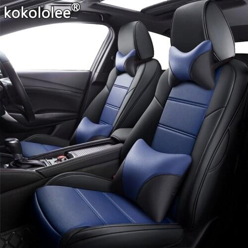 Kokololee Custom Leather car seat covers For Volvo XC60 S60 S80 C30 S90 C70 V60 V40 XC90 XC40 S40 XC Classic Seats cover cars