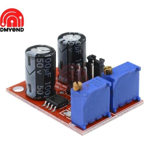 NE555 Module Pulse Frequency Duty Cycle Adjustable Module Square Wave Rectangular Wave Signal Generator Red Stepper Motor Driver