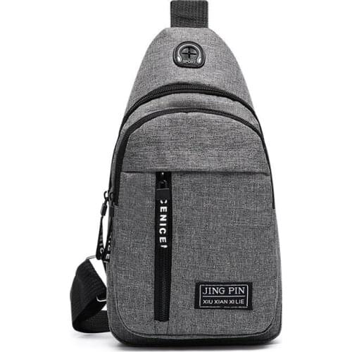 2022 new minimalist sports slung small backpack leisure shoulder bag nylon mens outdoor chest bag mens cross body bag