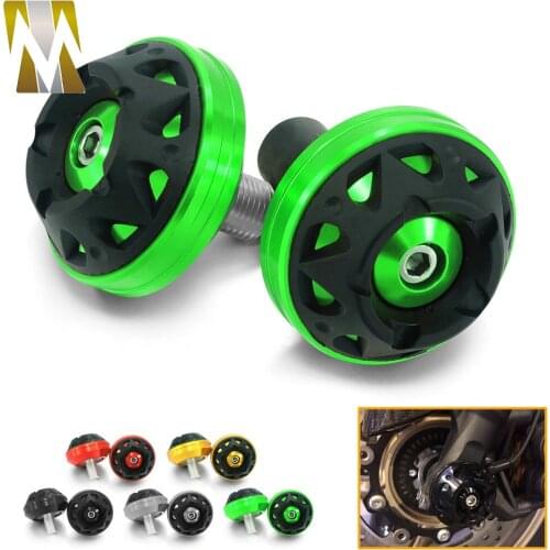 Scooter Front Axle Fork Crash Sliders Wheel Protector Anti-Fall Bar For YAMAHA TMAX530 T MAX T-MAX TMAX 530 2012 2013 2014 2015