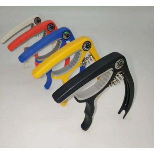 Plastic steel capo folk acoustic guitar capo ukulele capo musical instrument accessories