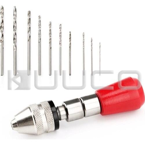 Portable Tool/Spiral Hand Push Drill/Drill Tool for Model Resin Jewelry Walnut Amber Beeswax Nut Beads Ivory Plastic PVC etc