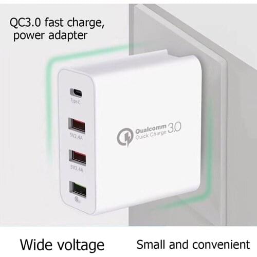 PD Charger QC 3.0 Quick Charger Type C USB Wall Charger Adapter for Samsung iPhone XS Max Huawei iPad Pro Xiaomi