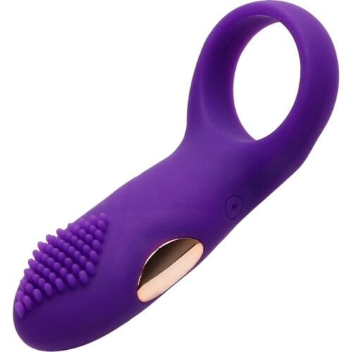 Vibrating Penis Ring Sex Toys for Men Couple Bullet Vibrator Cock Ring Clitoris Stimulator Delay Ejaculation 12 Speed 30pcs/lot