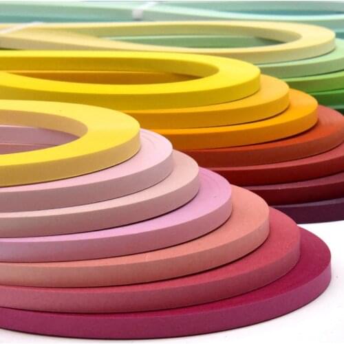 120 Strips 5mm Craft Paper Quilling Paper Mixed Origami DIY Art Tools Hand Made Scrapbooking Artwork Party Decor Supplies