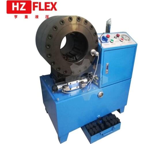 2 inch 6 wires 3 inch 4 wires hydraulic hose pressed HZ-75 6-75MM ELECTRIC hydraulic HOSE CRIMPING MACHINE