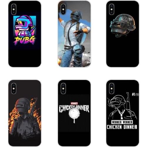 Accessories Phone Shell Covers PUBG Game For Samsung A10 A30 A40 A50 A60 A70 M30 Galaxy Note 2 3 4 5 8 9 10 PLUS