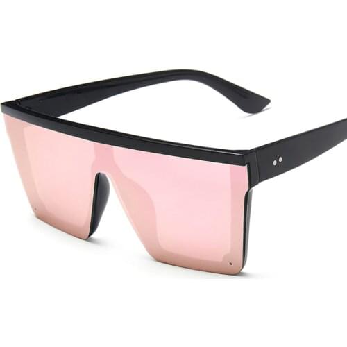 Oversized Sunglasses Fashion Retro Women Black Shades Square Glasses Big Frame Vintage Retro Glasses Female Unisex Eyeglasses