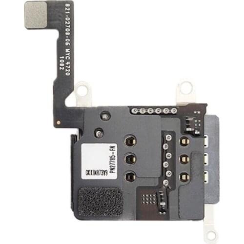 Dual SIM Card Holder Socket with Flex Cable for iPhone 12 Pro Max