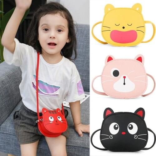 Korean-style Childrens Mini Bag Cute Cool Creative Cartoon Shoulder Bag Baby Girls Bag Purse