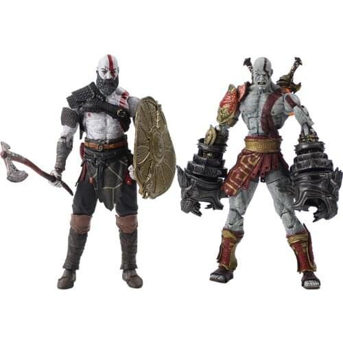 19-20cm NECA God War Ghost Sparta Kratos in Ares Armor Figurine PVC Action Figure Collectible Model Toy For Kids Gift