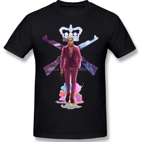 Pagan Min Premium T-Shirt Funny O-Neck Cotton Far Cry Clothes Humor T Shirt Anime Men Tee Streetwear Harajuku