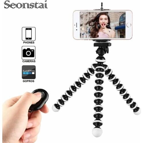Octopus Flexible Tripod Stand Gorillapod for Phone Telefon Mobile Phone Smartphone Dslr Camera Table Desk Mini Tripod With Clip