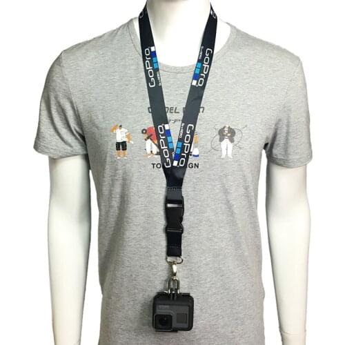 Canvas Neck Strap Sling with Quick-released Buckle for GoPro All series Sprot Cameras Sjcam yi 4K Action Camera Accessories