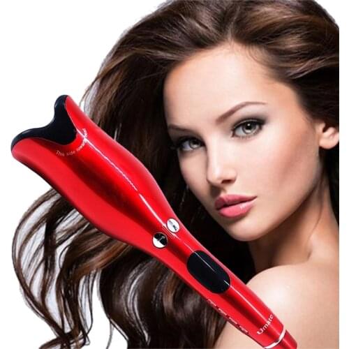 Multi-Automatic Hair Curler Hair Curling Iron Portable Air Curling Wand LCD Ceramic Rotating Hair Waver Irons Hair Styling Tools
