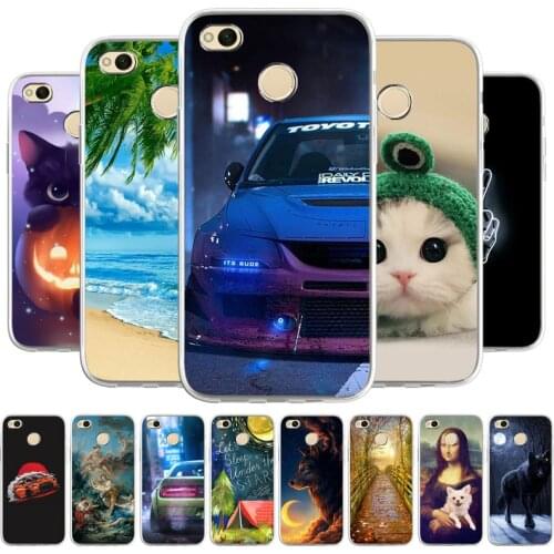 Luxuxy Soft Case For Xiaomi Redmi Note 6 Case Silicone Fundas On Xiomi Redmi Note 5A Prime 4X 6A 4A DIY Painted TPU Phone Covers