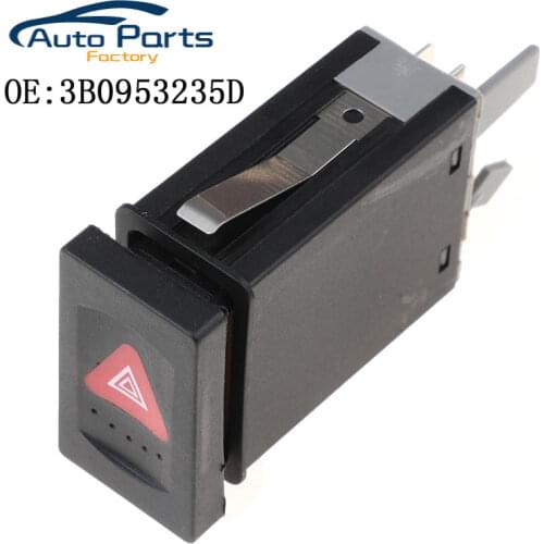 New Warning Hazard Emergency Light Switch Button For Volkswagen Passat Passat Variant 99-05 3B0953235D