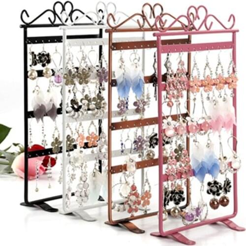 Jewelry Display Stand Holder Earrings Studs Display Rack Earring Storage Box