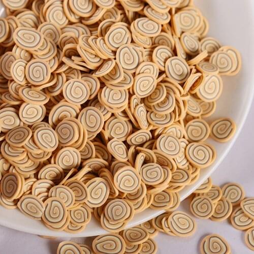 20g 5mm Polymer Hot Clay Sprinkles Egg Heart Cake Ice cream Shape for Slimes filling Scrapbooking DIY Nail Art Phone Decoration