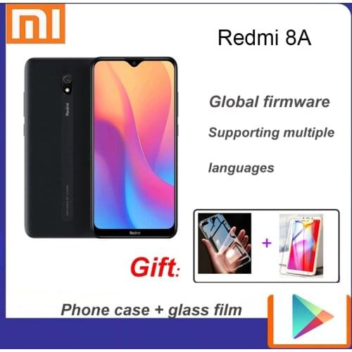Xiaomi Redmi 8A 4GB RAM 64GB ROM Mobile Phone Snapdragon 439 Octa Core 6.22" 5000mAh 12MP Camera Smartphone