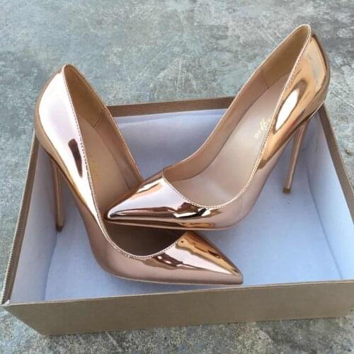 2018 fashion womens high-heeled pumps size 35-43 OL simple wild Thin high heels shoes Solid shallow pointed toe party shoes