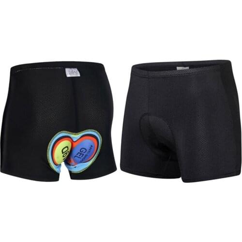 Bicycle Shorts Cycling Underwear Thick Silicone Cushion Mens Cycling Shorts Quick-drying Cycling Shorts
