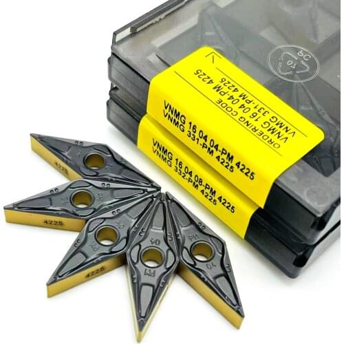 VNMG160408 PM 4225 carbide tool indexable metal turning tools CNC turning tools high quality VNMG160404 PM4225 cutting tools
