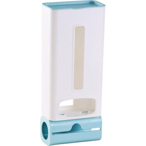 Waterproof Wall Mount Toilet Paper Holder Kitchen Wall Adhesive Tissue Box Shelf Bathroom Roll Paper Trash Bag Storage Box