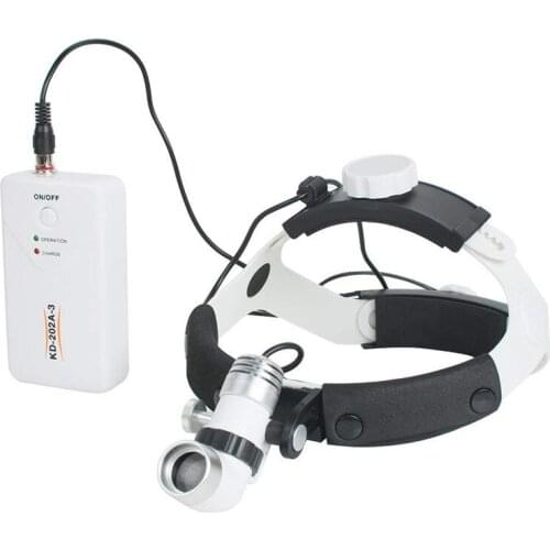 High Quality Medical Headlight 3W LED Headlamp Dental Surgical Head Light Focusable Light Sopt AC/DC Power Supply