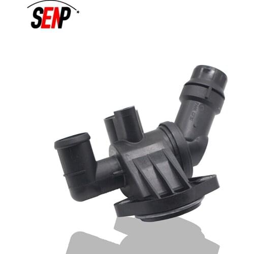 Thermostat housing coolant flange 06D121111G for Audi A4 A6 Avant .05-07 Thermostat Assembly