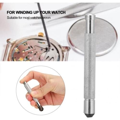 High Quality Durable Watch Crown Winder Helper Screw Repairing Manual Mechincal Winding Screw Repair Tool for Watchmakers