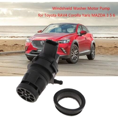 1pcs New Windshield Washer Motor Pump for Toyota RAV4 Corolla Yaris MAZDA 3 5 6 G22C-67-482,85330-71010,85330-60190,G22C67482